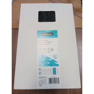 Fellows Plastic Combs 5/8in 91-120pgs 100ct Black CRC 52324 NEW